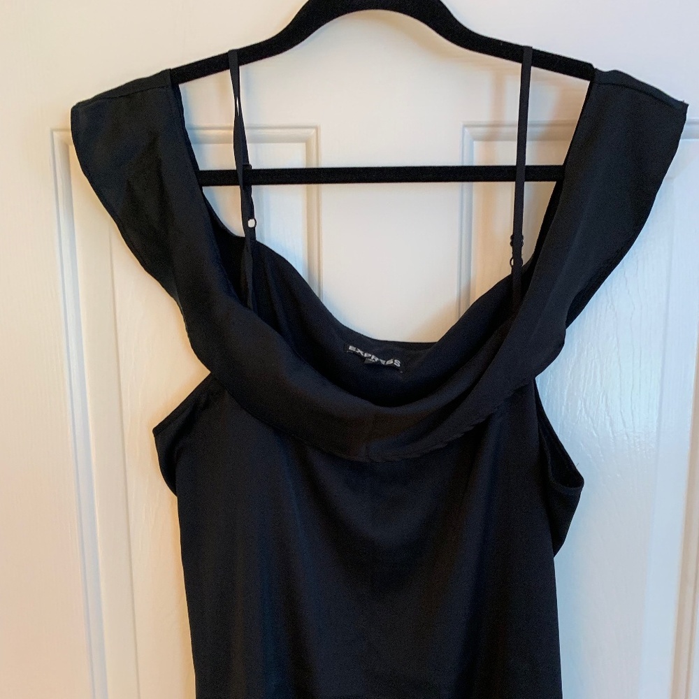 Express Flutter Sleeve Tank Top